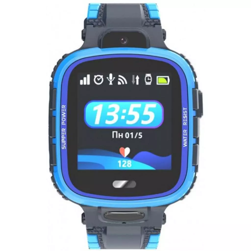 Смарт-часы GoGPS ME K27 Blue Kids watch-phone GPS (K27BL) - 1