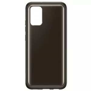 Чехол для моб. телефона Samsung Soft Clear Cover Galaxy A02s (A025) Black (EF-QA025TBEGRU)