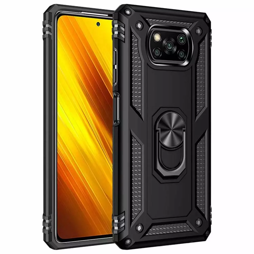 Чехол для моб. телефона BeCover Military Poco X3 Black (705643)