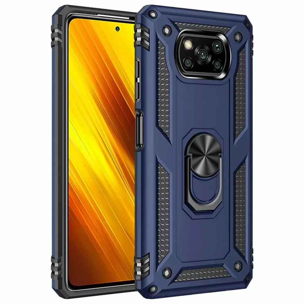Чехол для моб. телефона BeCover Military Poco X3 Blue (705644)