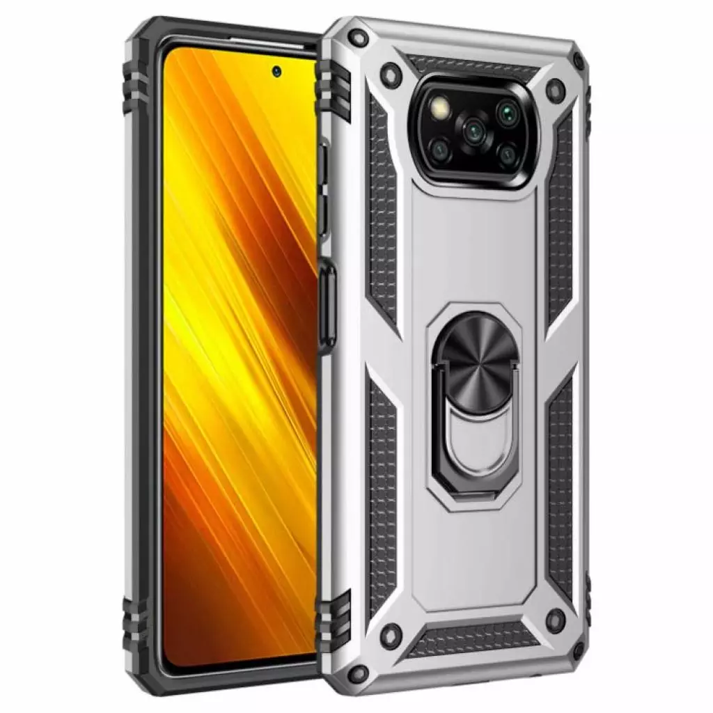 Чехол для моб. телефона BeCover Military Poco X3 Silver (705646)