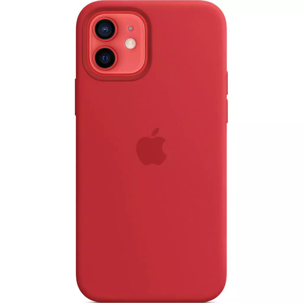 Чехол для моб. телефона Apple iPhone 12 | 12 Pro Silicone Case with MagSafe - (PRODUCT)RED (MHL63ZE/A) - 1