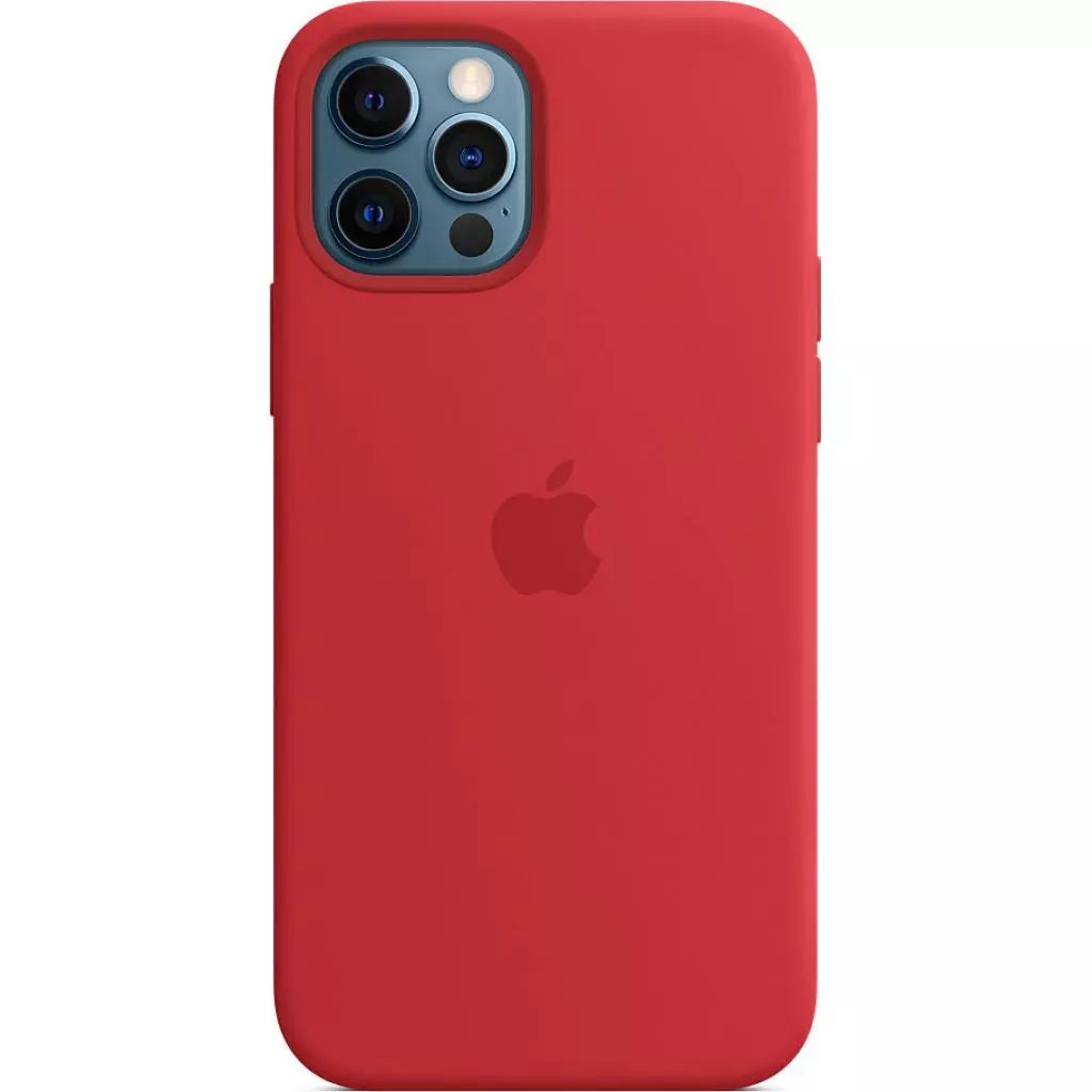 Чехол для моб. телефона Apple iPhone 12 | 12 Pro Silicone Case with MagSafe - (PRODUCT)RED (MHL63ZE/A) - 4