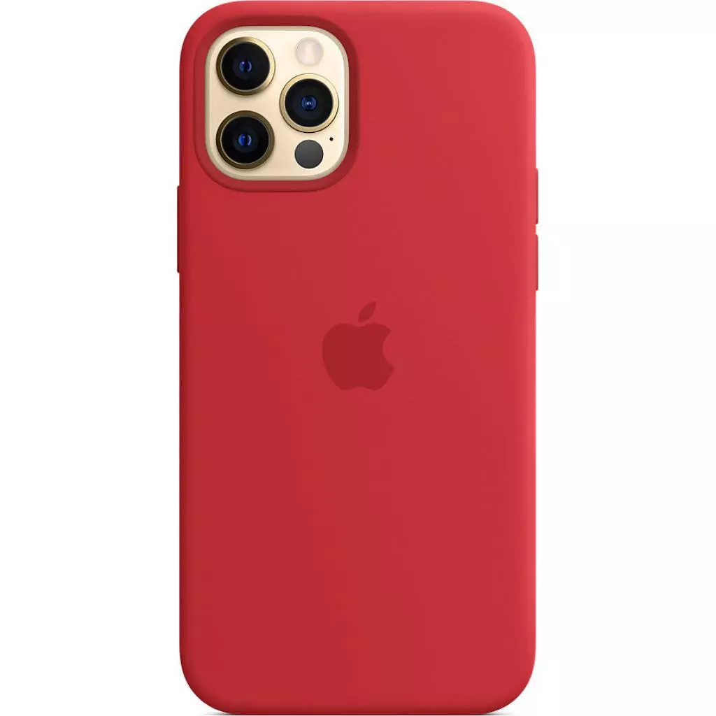 Чехол для моб. телефона Apple iPhone 12 | 12 Pro Silicone Case with MagSafe - (PRODUCT)RED (MHL63ZE/A) - 5