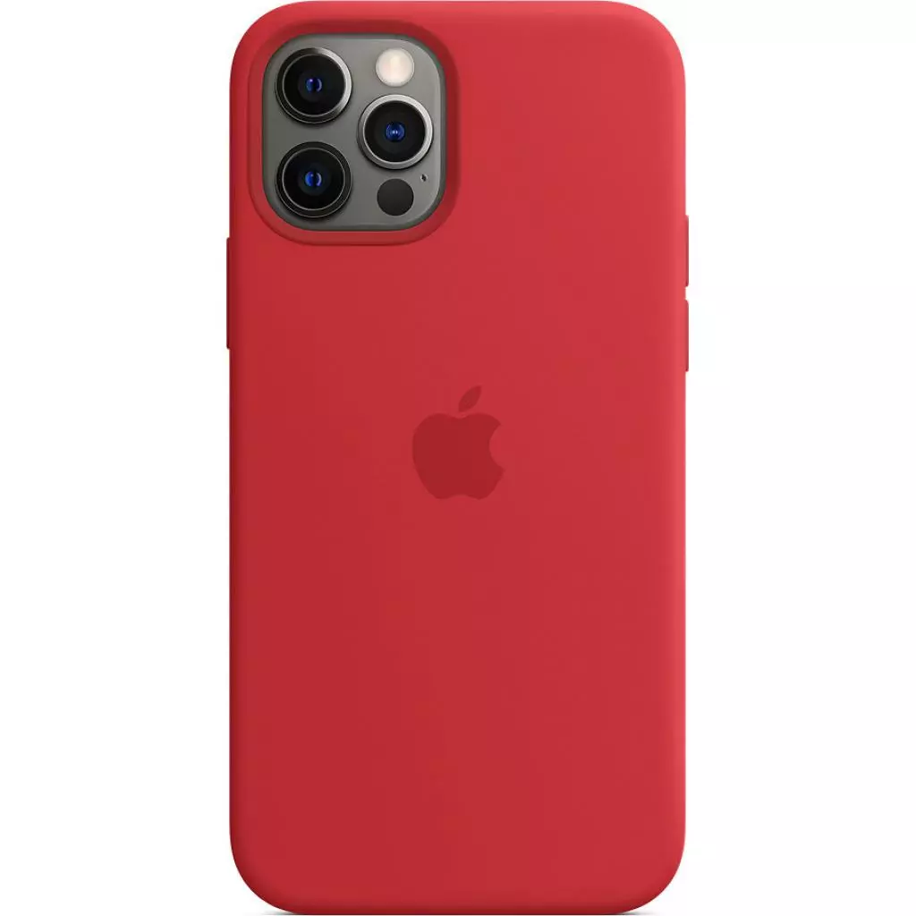 Чехол для моб. телефона Apple iPhone 12 | 12 Pro Silicone Case with MagSafe - (PRODUCT)RED (MHL63ZE/A) - 6