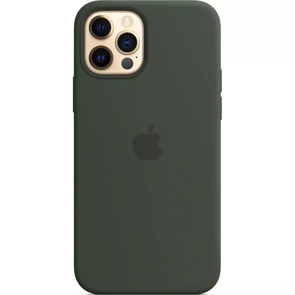 Чехол для моб. телефона Apple iPhone 12 | 12 Pro Silicone Case with MagSafe - Cypress Gree (MHL33ZE/A) - 5 Чехол для моб. телефона Apple iPhone 12 | 12 Pro Silicone Case with MagSafe - Cypress Gree (MHL33ZE/A) - 5