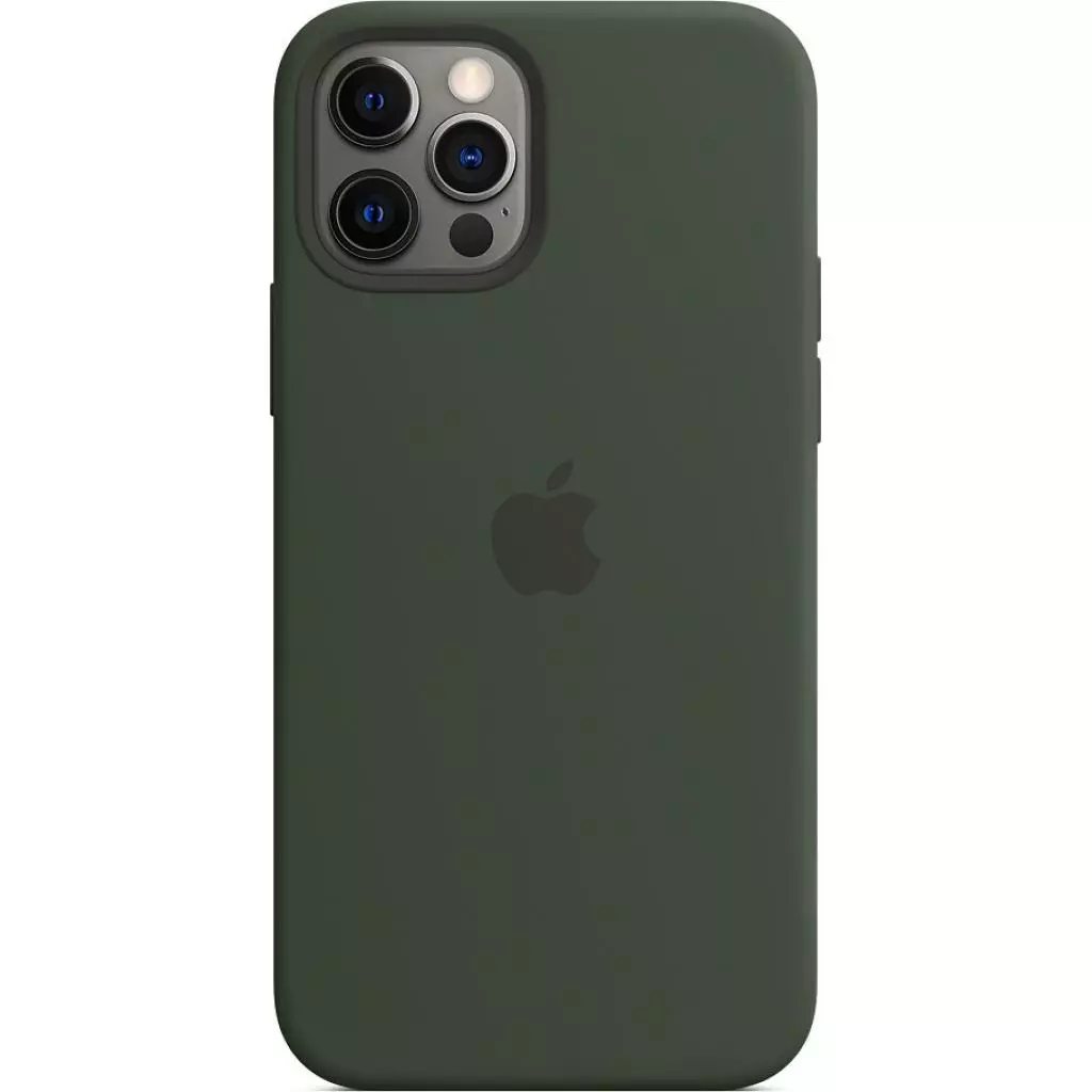 Чехол для моб. телефона Apple iPhone 12 | 12 Pro Silicone Case with MagSafe - Cypress Gree (MHL33ZE/A) - 6 Чехол для моб. телефона Apple iPhone 12 | 12 Pro Silicone Case with MagSafe - Cypress Gree (MHL33ZE/A) - 6