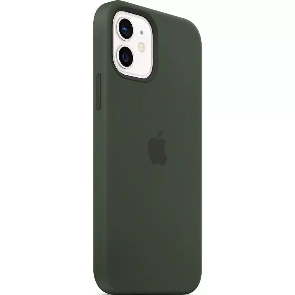 Чехол для моб. телефона Apple iPhone 12 | 12 Pro Silicone Case with MagSafe - Cypress Gree (MHL33ZE/A) - 7 Чехол для моб. телефона Apple iPhone 12 | 12 Pro Silicone Case with MagSafe - Cypress Gree (MHL33ZE/A) - 7