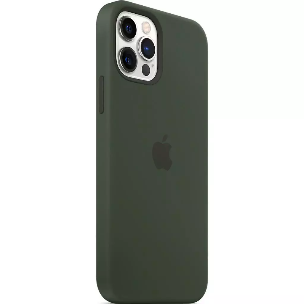 Чехол для моб. телефона Apple iPhone 12 | 12 Pro Silicone Case with MagSafe - Cypress Gree (MHL33ZE/A) - 8 Чехол для моб. телефона Apple iPhone 12 | 12 Pro Silicone Case with MagSafe - Cypress Gree (MHL33ZE/A) - 8