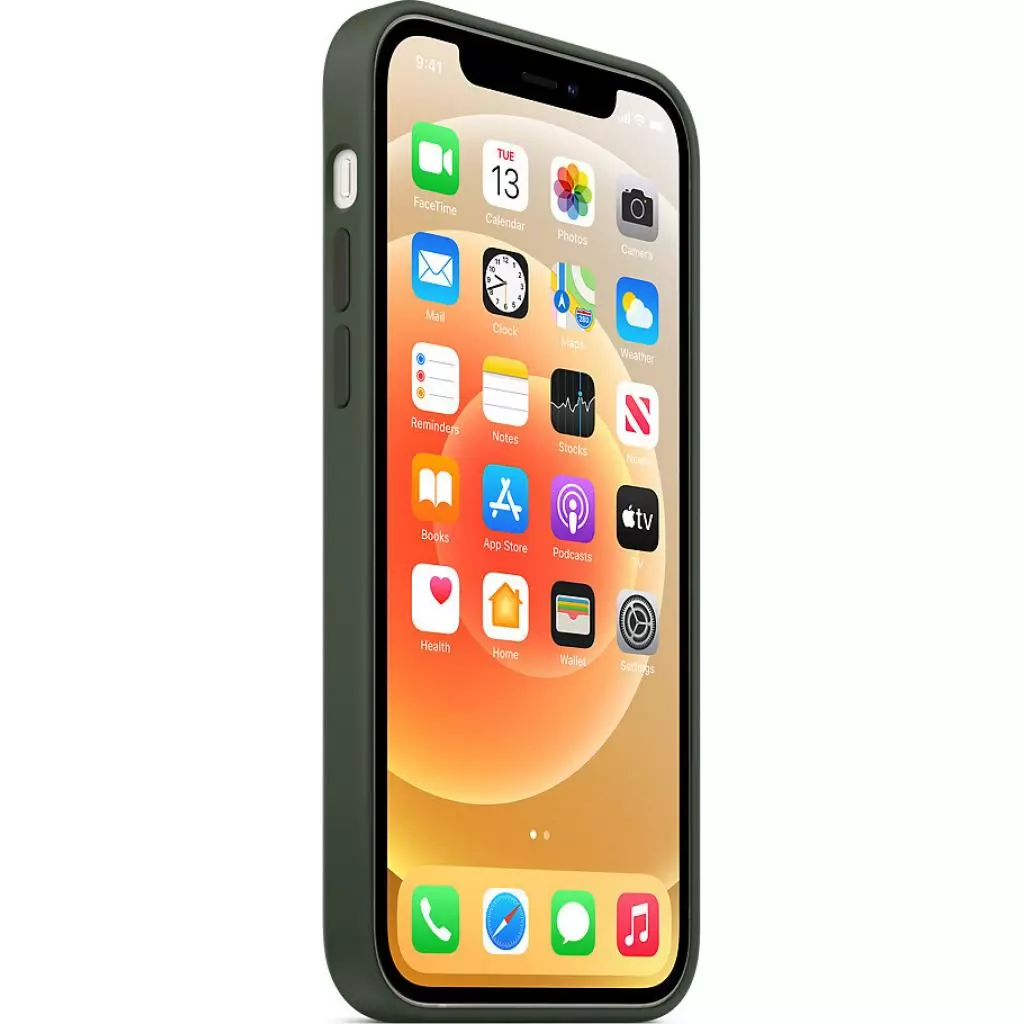 Чехол для моб. телефона Apple iPhone 12 | 12 Pro Silicone Case with MagSafe - Cypress Gree (MHL33ZE/A) - 9 Чехол для моб. телефона Apple iPhone 12 | 12 Pro Silicone Case with MagSafe - Cypress Gree (MHL33ZE/A) - 9