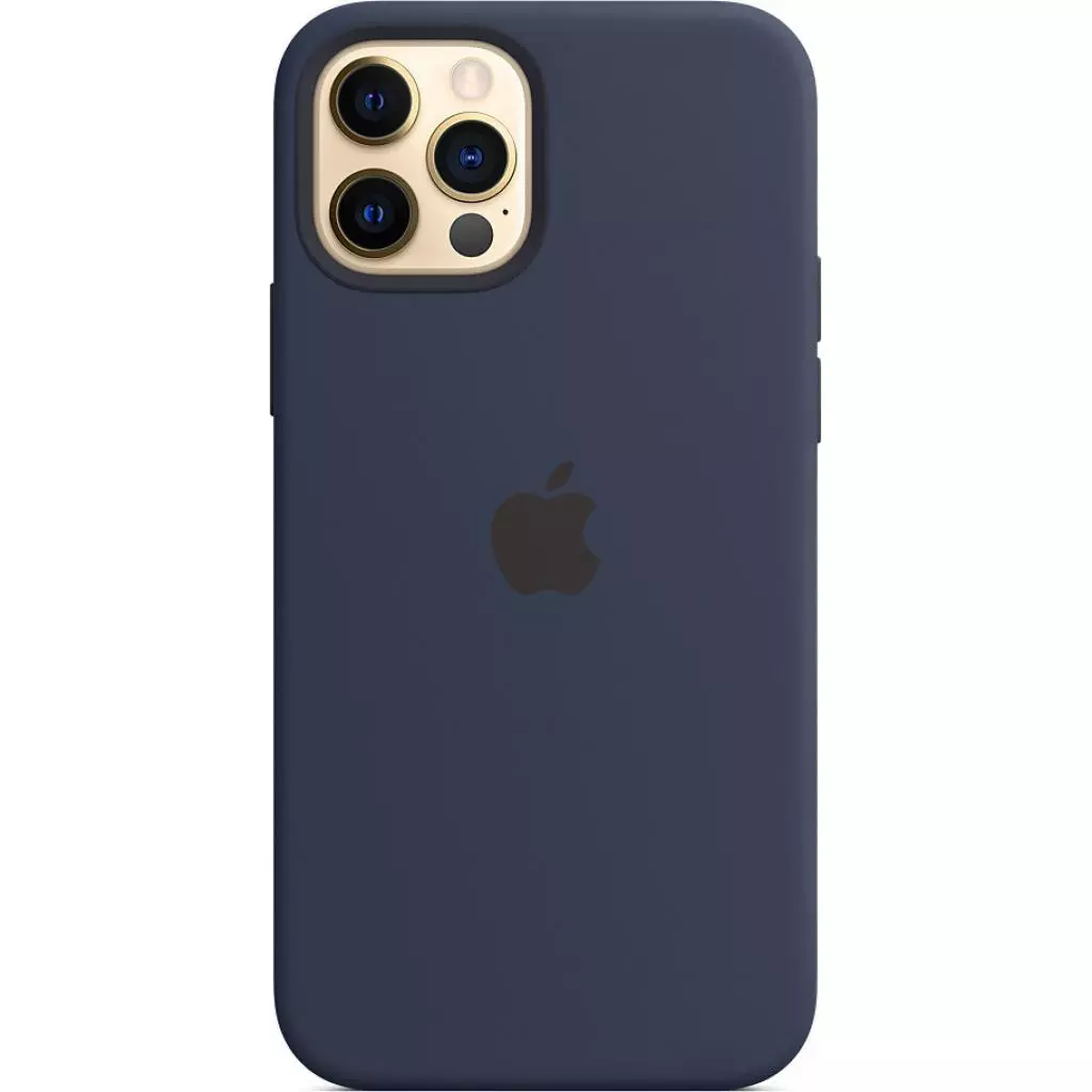 Чехол для моб. телефона Apple iPhone 12 | 12 Pro Silicone Case with MagSafe - Deep Navy (MHL43ZE/A) - 5 Чехол для моб. телефона Apple iPhone 12 | 12 Pro Silicone Case with MagSafe - Deep Navy (MHL43ZE/A) - 5