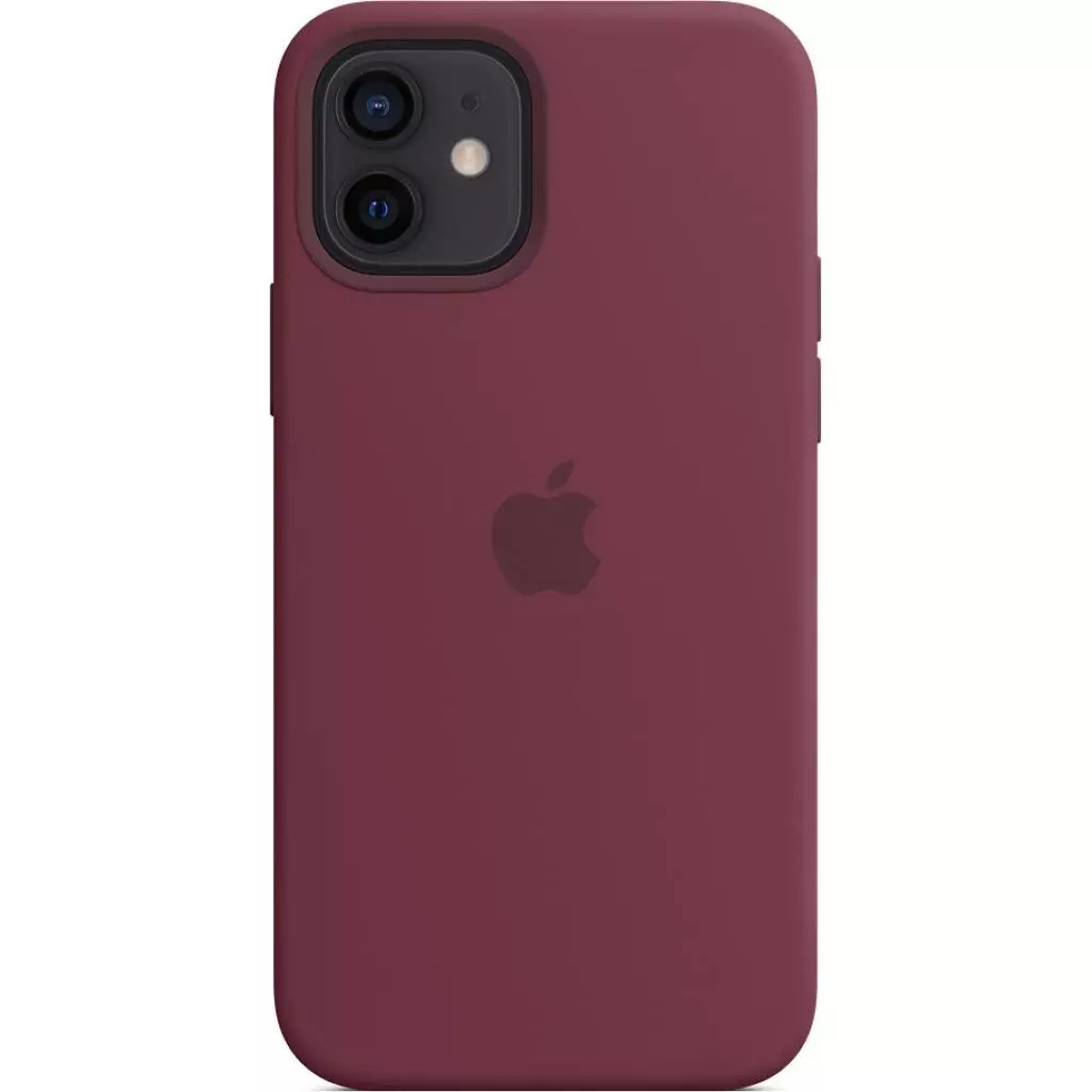 Чехол для моб. телефона Apple iPhone 12 | 12 Pro Silicone Case with MagSafe - Plum (MHL23ZE/A) - 3 Чехол для моб. телефона Apple iPhone 12 | 12 Pro Silicone Case with MagSafe - Plum (MHL23ZE/A) - 3