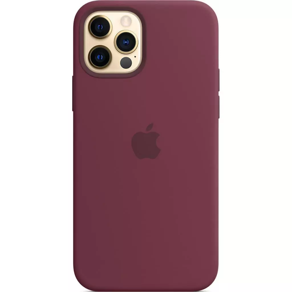 Чехол для моб. телефона Apple iPhone 12 | 12 Pro Silicone Case with MagSafe - Plum (MHL23ZE/A) - 5 Чехол для моб. телефона Apple iPhone 12 | 12 Pro Silicone Case with MagSafe - Plum (MHL23ZE/A) - 5