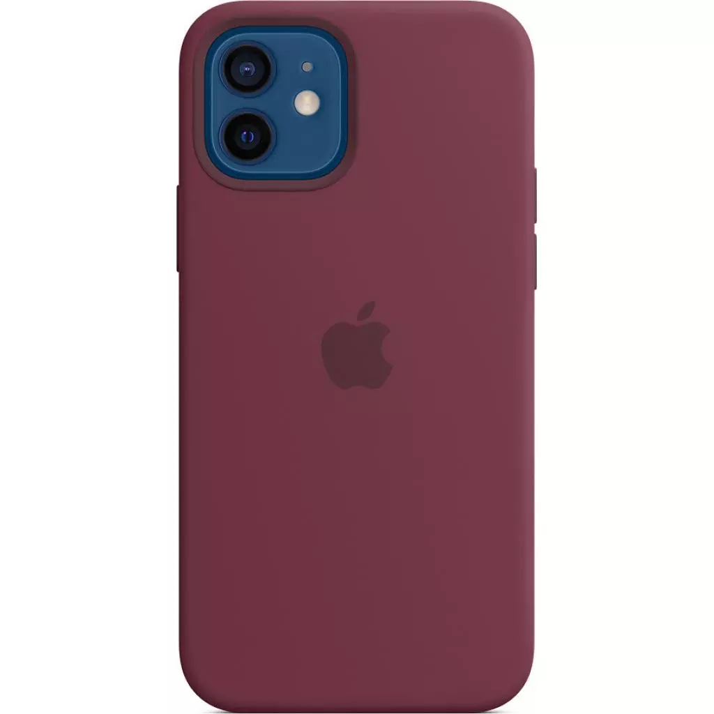 Чехол для моб. телефона Apple iPhone 12 | 12 Pro Silicone Case with MagSafe - Plum (MHL23ZE/A)