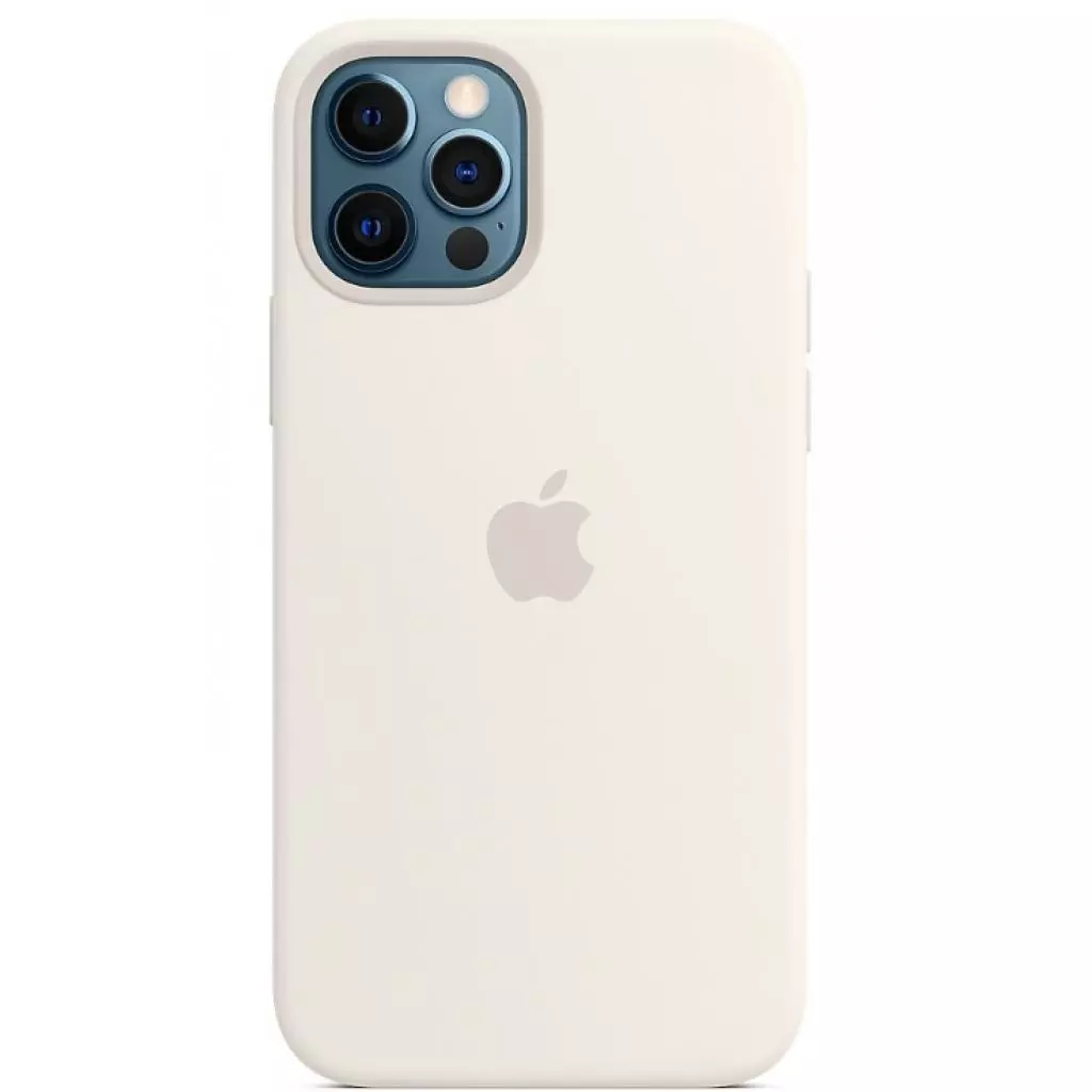Чехол для моб. телефона Apple iPhone 12 | 12 Pro Silicone Case with MagSafe - White (MHL53ZE/A) - 2 Чехол для моб. телефона Apple iPhone 12 | 12 Pro Silicone Case with MagSafe - White (MHL53ZE/A) - 2