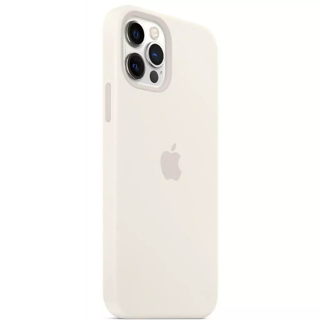 Чехол для моб. телефона Apple iPhone 12 | 12 Pro Silicone Case with MagSafe - White (MHL53ZE/A) - 4 Чехол для моб. телефона Apple iPhone 12 | 12 Pro Silicone Case with MagSafe - White (MHL53ZE/A) - 4