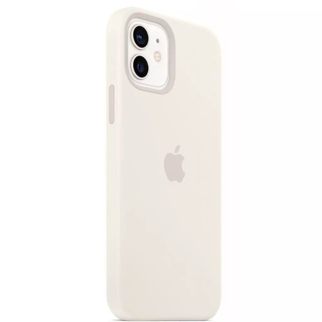 Чехол для моб. телефона Apple iPhone 12 | 12 Pro Silicone Case with MagSafe - White (MHL53ZE/A) - 5 Чехол для моб. телефона Apple iPhone 12 | 12 Pro Silicone Case with MagSafe - White (MHL53ZE/A) - 5
