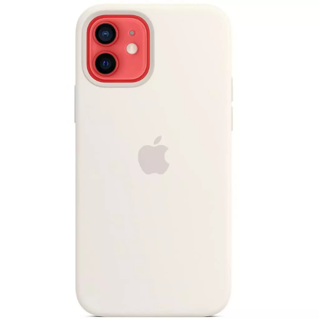 Чехол для моб. телефона Apple iPhone 12 | 12 Pro Silicone Case with MagSafe - White (MHL53ZE/A)