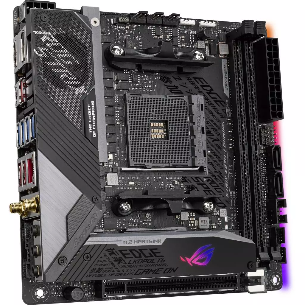 Материнская плата ASUS ROG STRIX X570-I GAMING - 2 Материнская плата ASUS ROG STRIX X570-I GAMING - 2