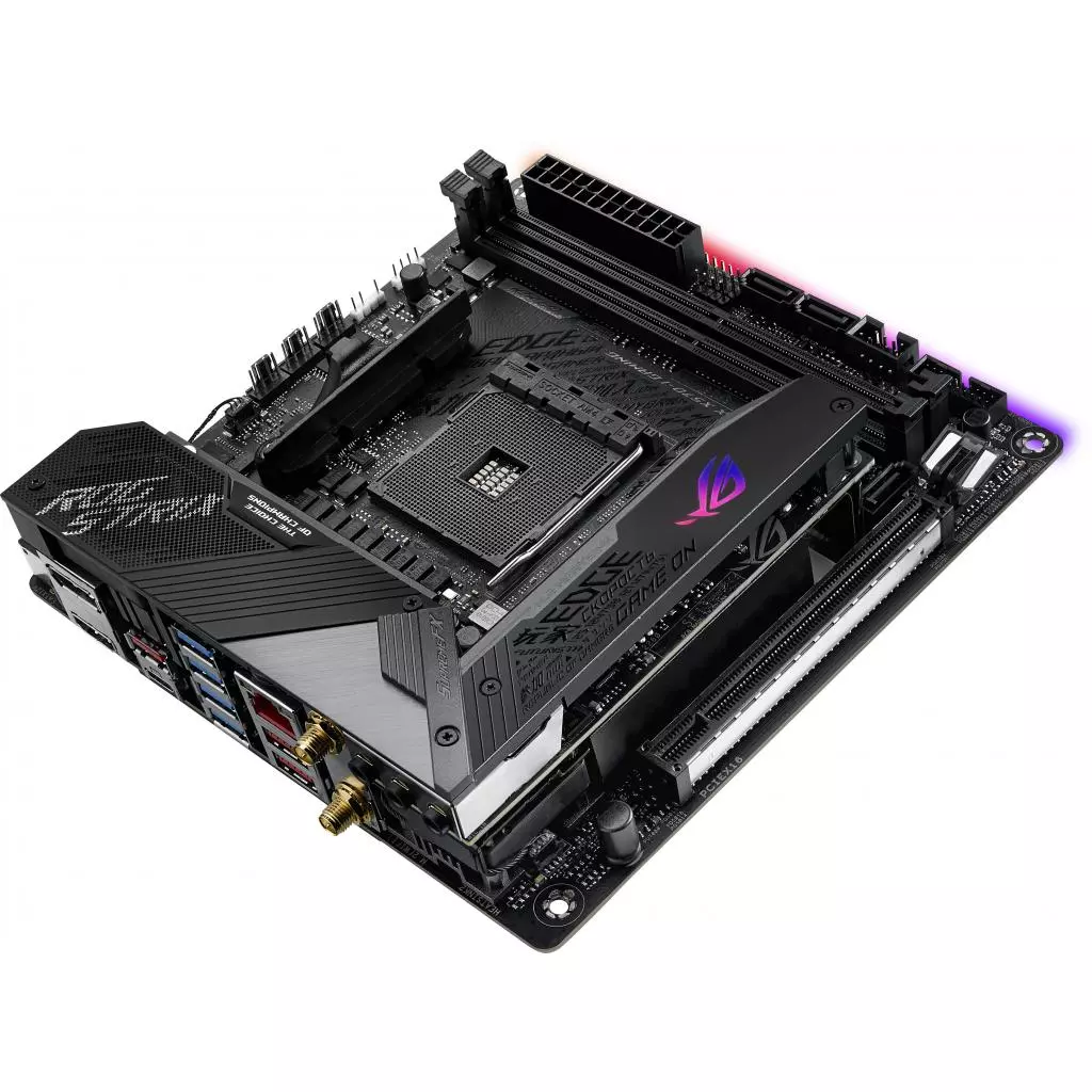 Материнская плата ASUS ROG STRIX X570-I GAMING - 4 Материнская плата ASUS ROG STRIX X570-I GAMING - 4