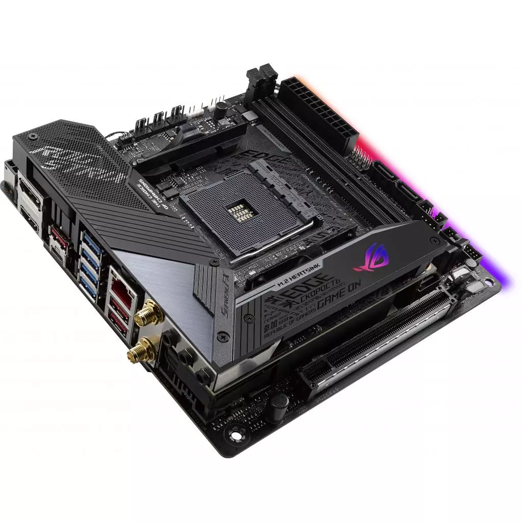 Материнская плата ASUS ROG STRIX X570-I GAMING - 5 Материнская плата ASUS ROG STRIX X570-I GAMING - 5