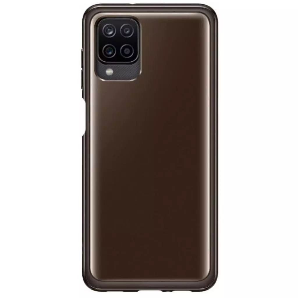 Чехол для моб. телефона Samsung Soft Clear Cover Galaxy A12 (A125) Black (EF-QA125TBEGRU) - 1 Чехол для моб. телефона Samsung Soft Clear Cover Galaxy A12 (A125) Black (EF-QA125TBEGRU) - 1