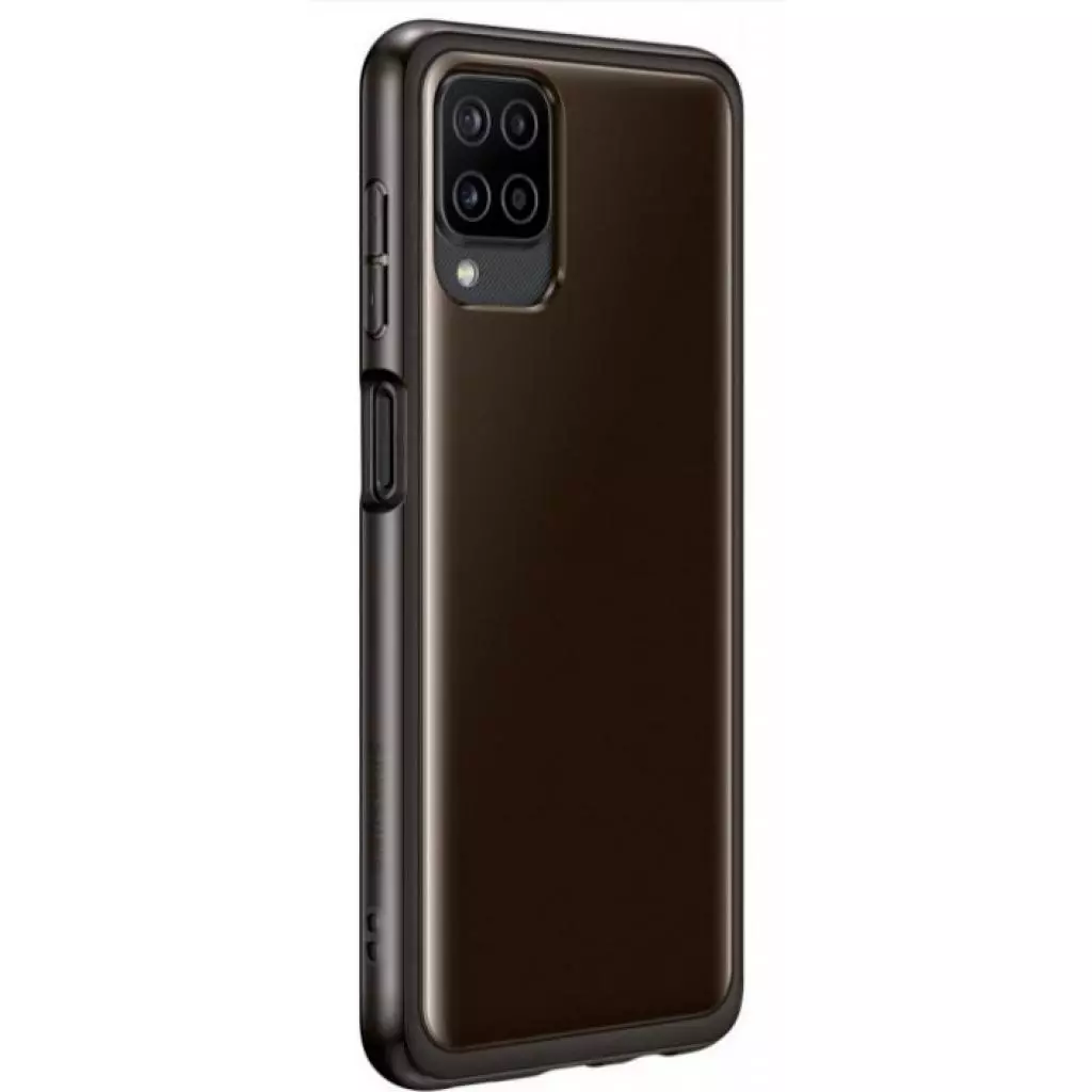 Чехол для моб. телефона Samsung Soft Clear Cover Galaxy A12 (A125) Black (EF-QA125TBEGRU) - 2 Чехол для моб. телефона Samsung Soft Clear Cover Galaxy A12 (A125) Black (EF-QA125TBEGRU) - 2