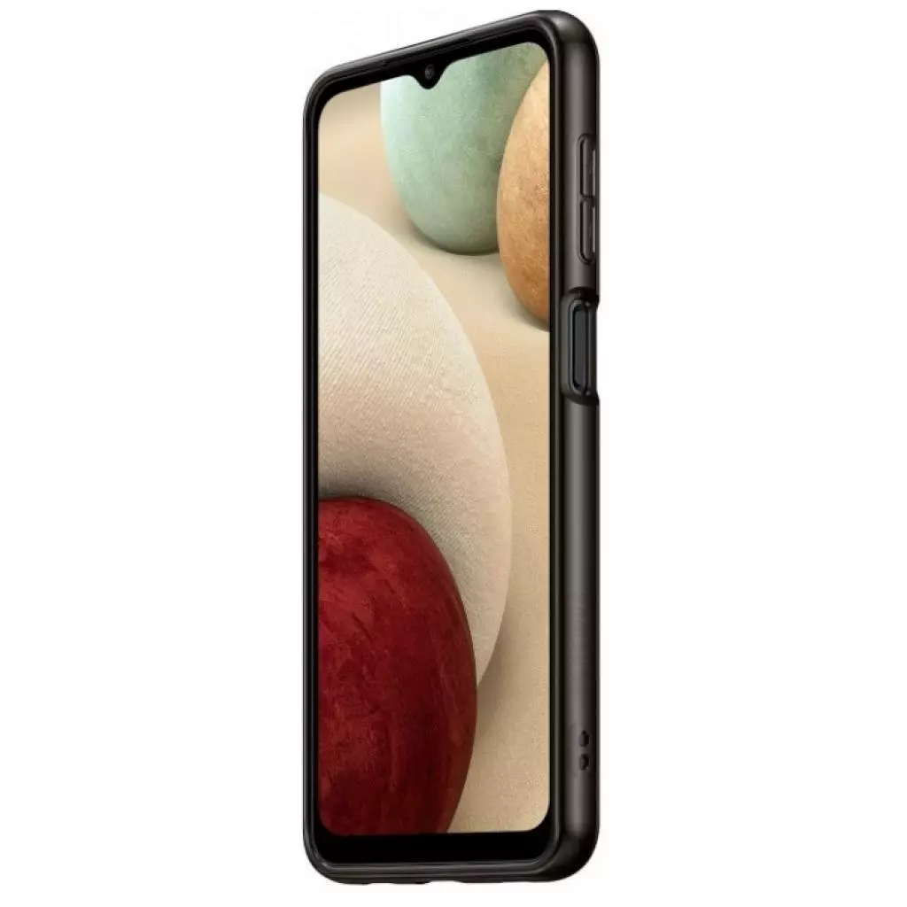 Чехол для моб. телефона Samsung Soft Clear Cover Galaxy A12 (A125) Black (EF-QA125TBEGRU) - 5 Чехол для моб. телефона Samsung Soft Clear Cover Galaxy A12 (A125) Black (EF-QA125TBEGRU) - 5