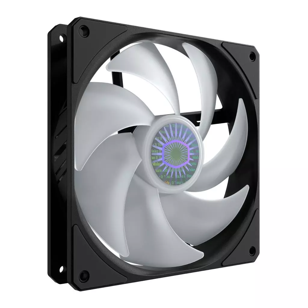 Кулер для корпуса CoolerMaster SickleFlow 140 ARGB Sync (MFX-B4DN-14NPA-R1) - 3 Кулер для корпуса CoolerMaster SickleFlow 140 ARGB Sync (MFX-B4DN-14NPA-R1) - 3
