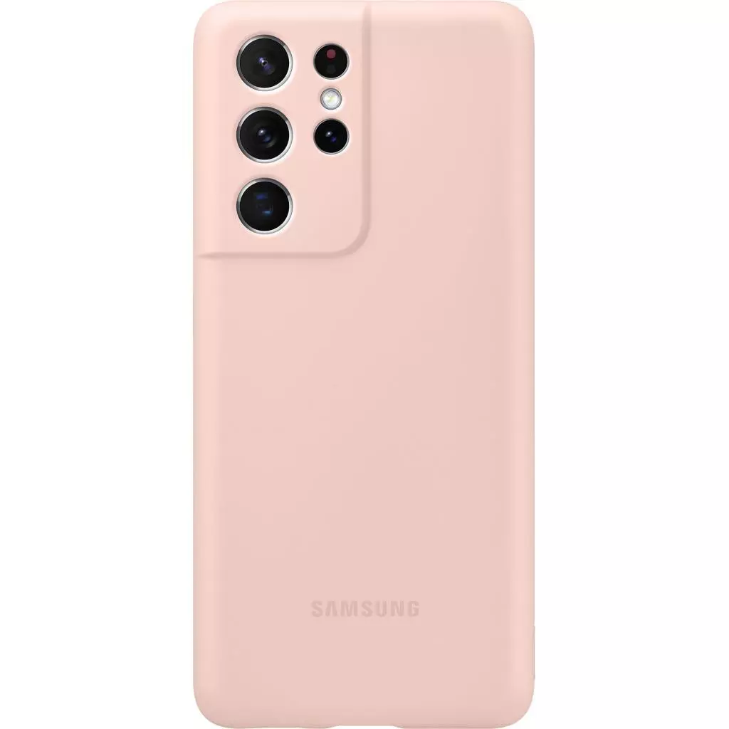 Чехол для моб. телефона Samsung Silicone Cover Samsung Galaxy S21 Ultra Pink (EF-PG998TPEGRU)