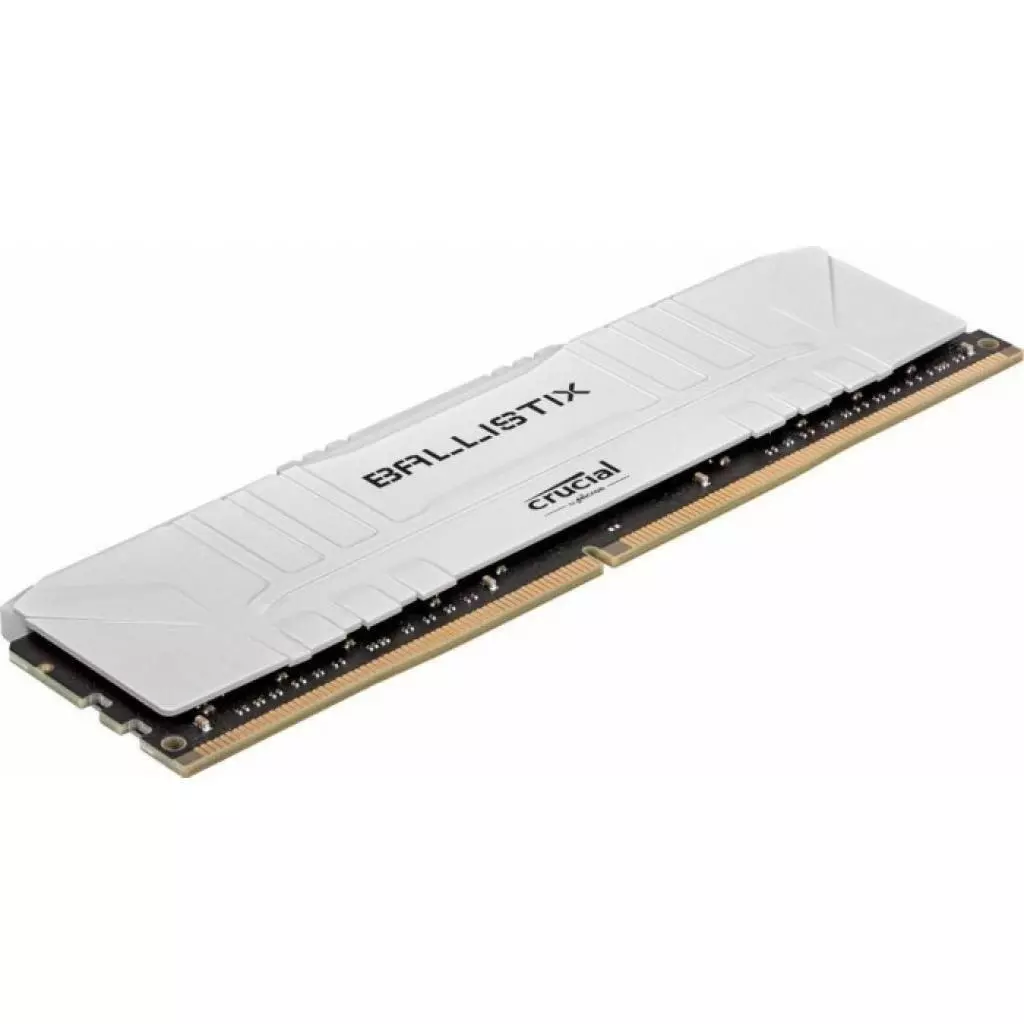 Модуль памяти для компьютера DDR4 16GB 3600 MHz Ballistix White Micron (BL16G36C16U4W) - 1 Модуль памяти для компьютера DDR4 16GB 3600 MHz Ballistix White Micron (BL16G36C16U4W) - 1