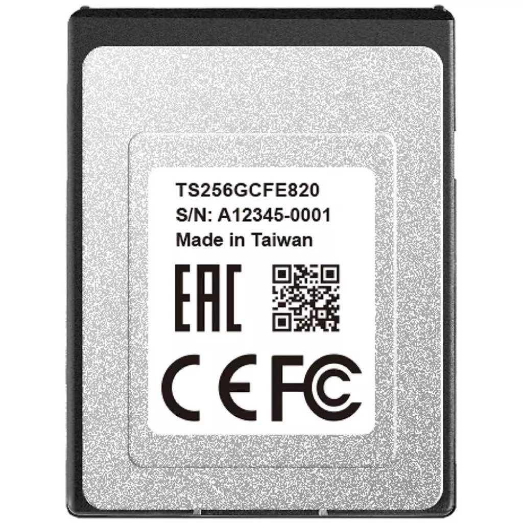Карта памяти Transcend 256GB CFExpress 820 Type B (TS256GCFE820) - 2