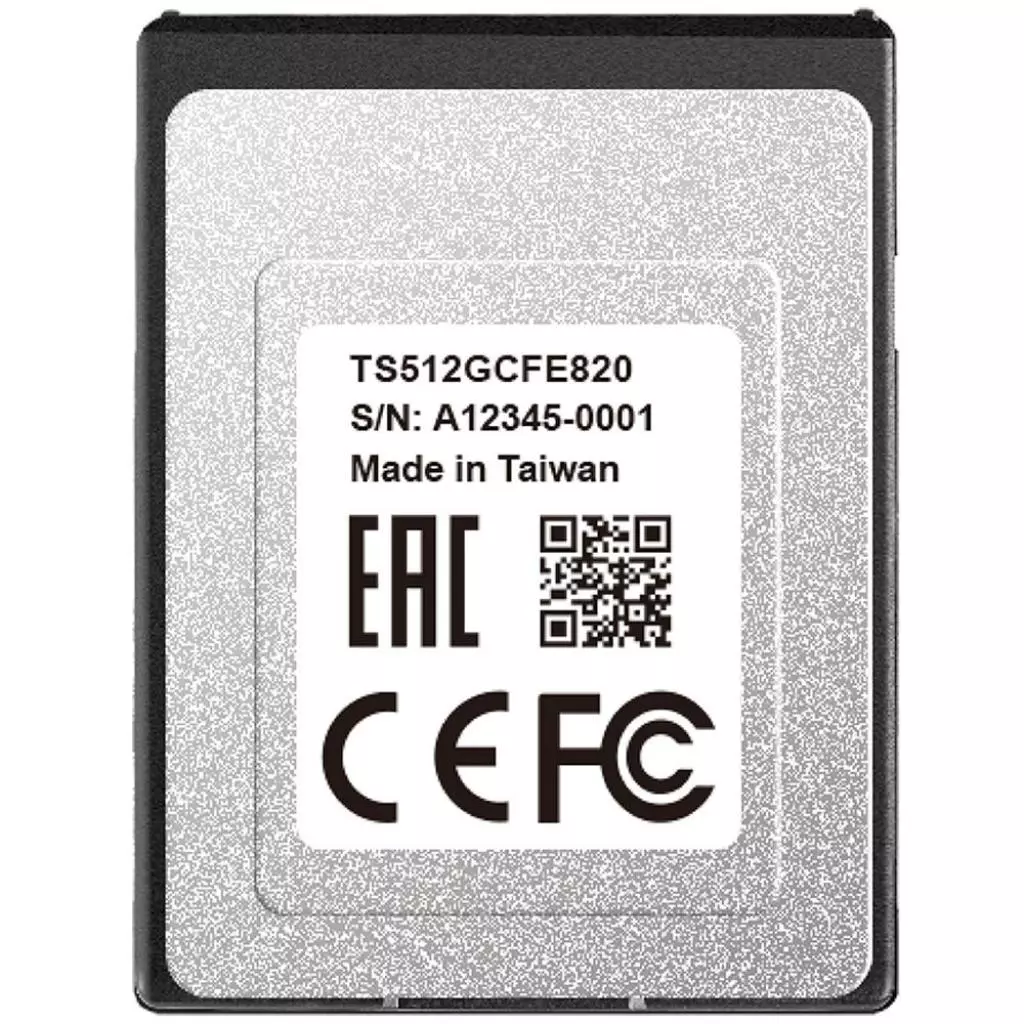 Карта памяти Transcend 512GB CFExpress 820 Type B (TS512GCFE820) - 2