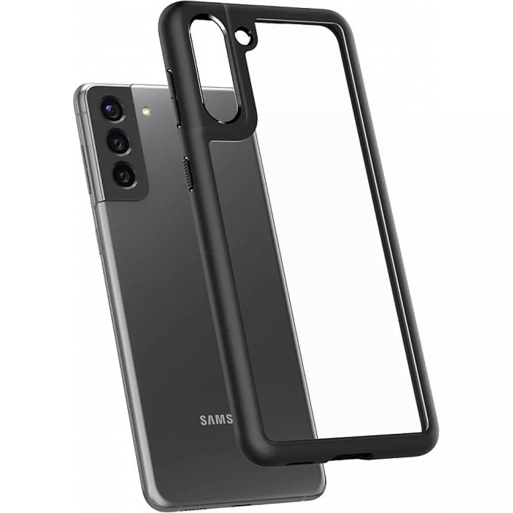 Чехол для моб. телефона Spigen Samsung Galaxy S21+ Ultra Hybrid, Matte Black (ACS02388) - 5 Чехол для моб. телефона Spigen Samsung Galaxy S21+ Ultra Hybrid, Matte Black (ACS02388) - 5