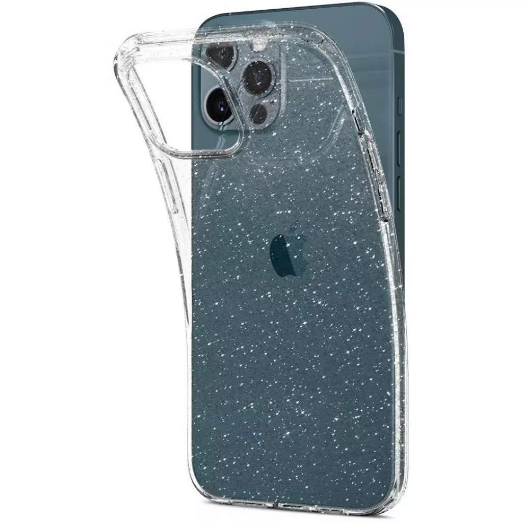 Чехол для моб. телефона Spigen iPhone 12 Pro Max Liquid Crystal Glitter, Crystal Quartz (ACS01614) - 5