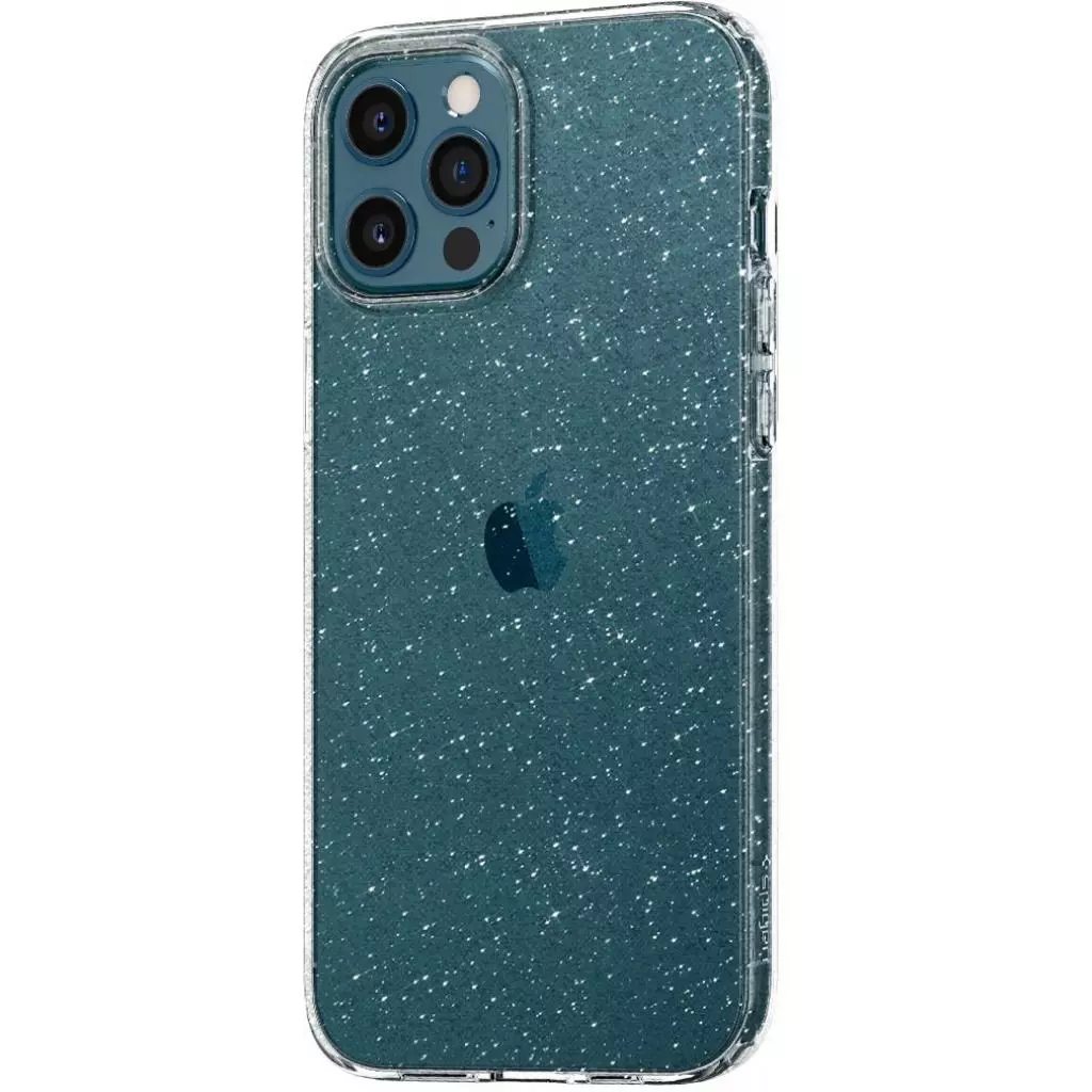 Чехол для моб. телефона Spigen iPhone 12 Pro Max Liquid Crystal Glitter, Crystal Quartz (ACS01614) - 7