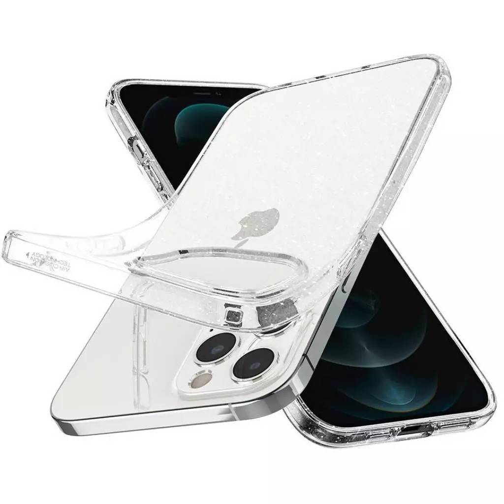 Чехол для моб. телефона Spigen iPhone 12 Pro Max Liquid Crystal Glitter, Crystal Quartz (ACS01614) - 8
