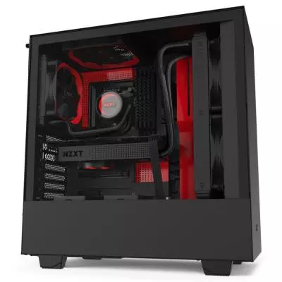Корпус NZXT H510 Black/Red (CA-H510B-BR) - 3 Корпус NZXT H510 Black/Red (CA-H510B-BR) - 3