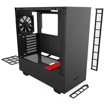 Корпус NZXT H510 Black/Red (CA-H510B-BR) - 9 Корпус NZXT H510 Black/Red (CA-H510B-BR) - 9