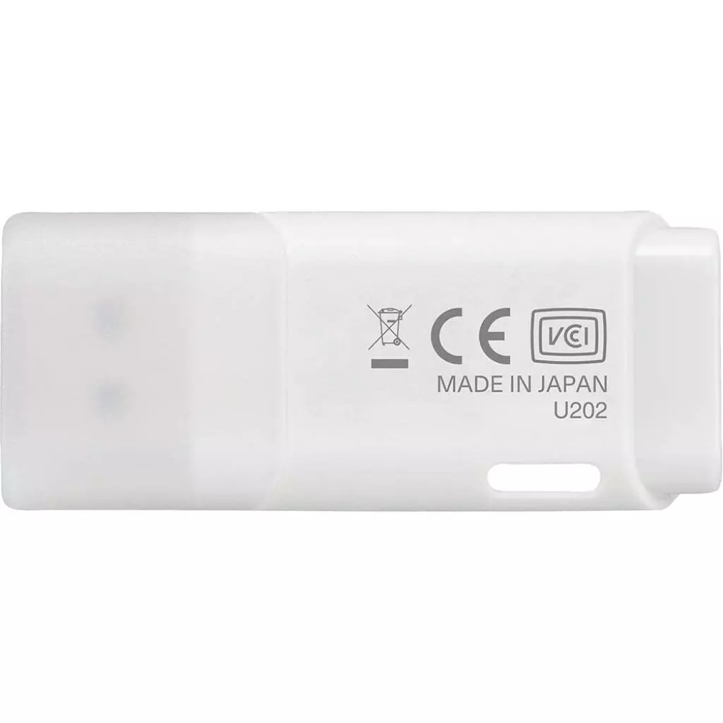 USB флеш накопитель Kioxia 16GB U202 White USB 2.0 (LU202W016GG4) - 1 USB флеш накопитель Kioxia 16GB U202 White USB 2.0 (LU202W016GG4) - 1