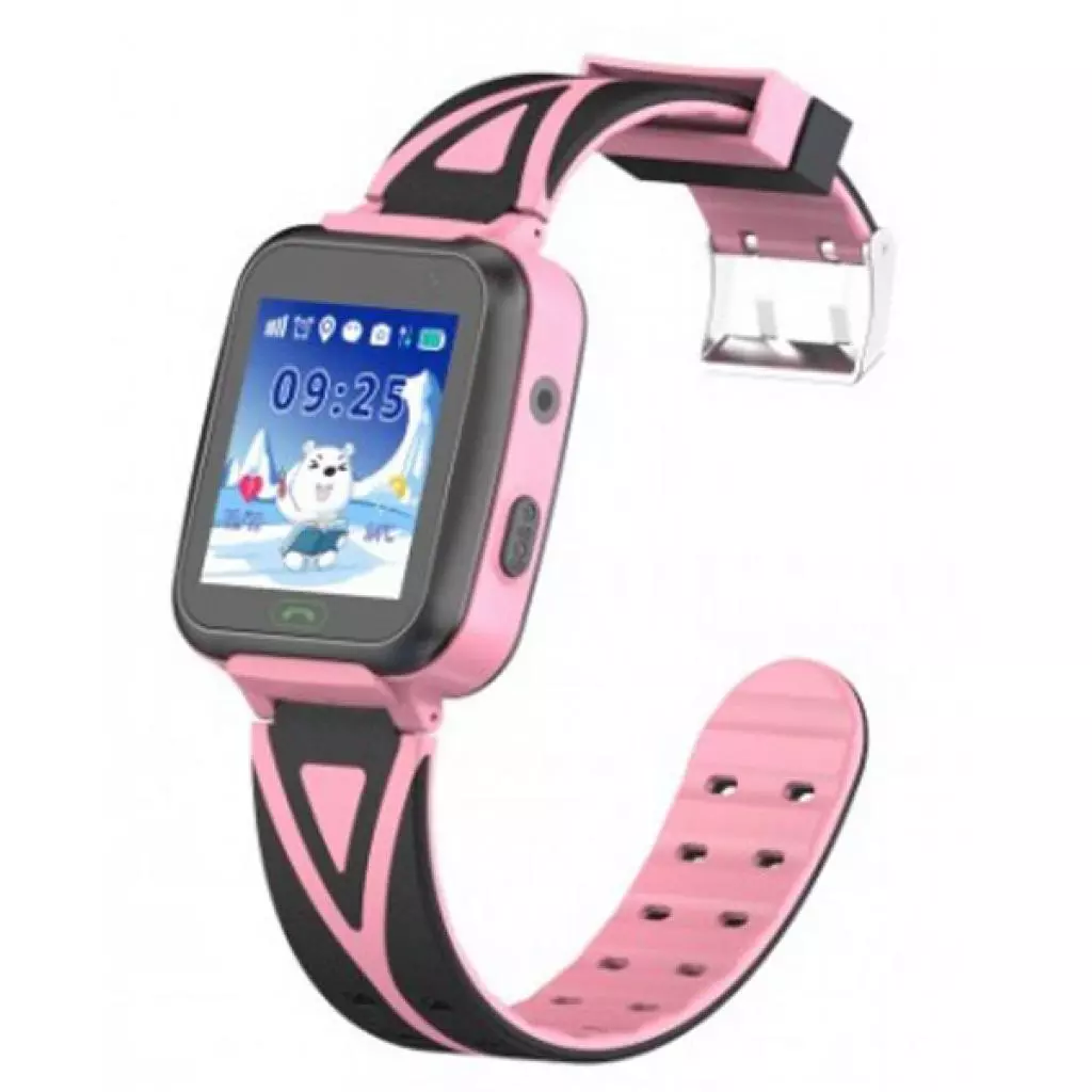 Смарт-часы GoGPS К07 Pink Детские телефон-часы с GPS трек (K07PK) - 2 Смарт-часы GoGPS К07 Pink Детские телефон-часы с GPS трек (K07PK) - 2