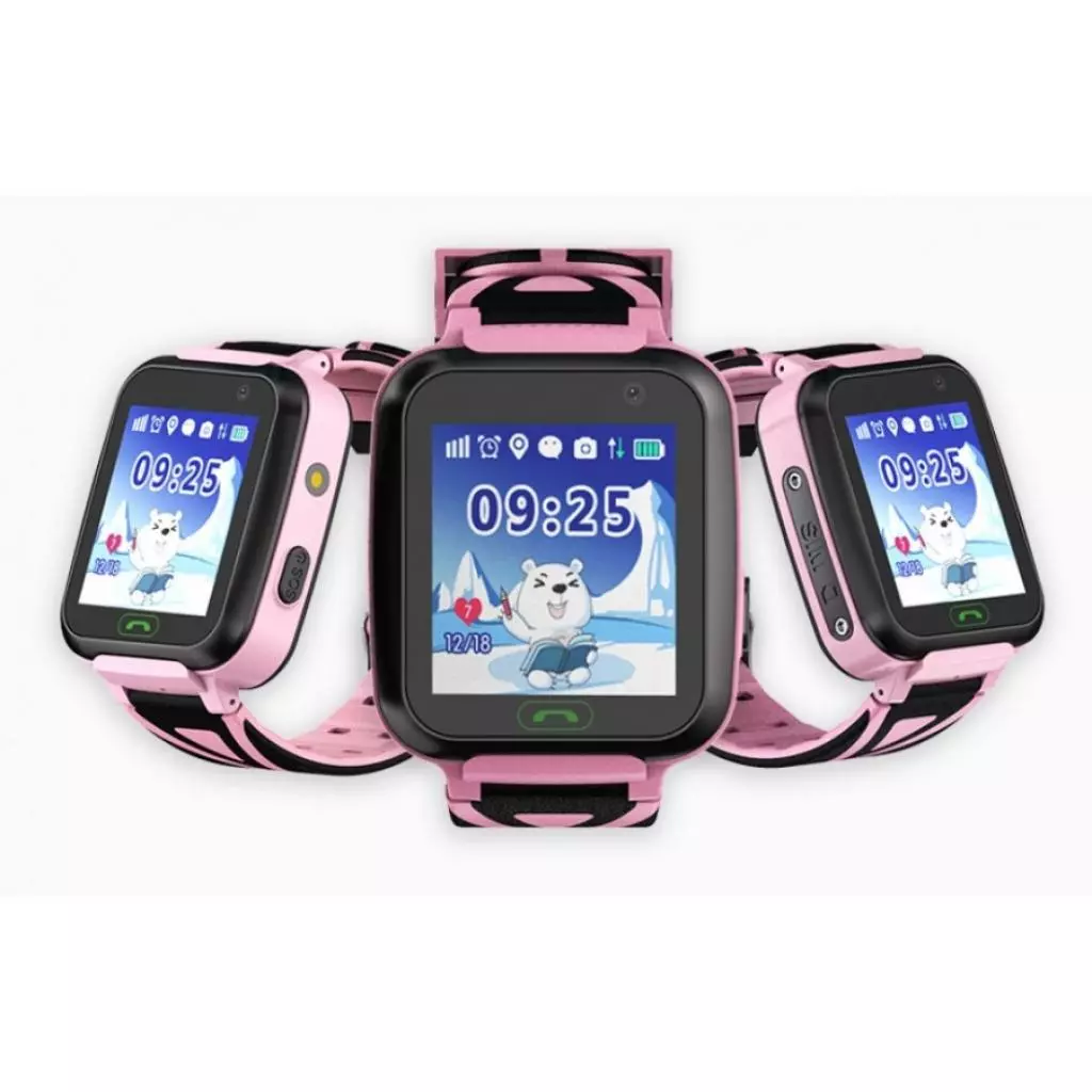Смарт-часы GoGPS К07 Pink Детские телефон-часы с GPS трек (K07PK) - 5 Смарт-часы GoGPS К07 Pink Детские телефон-часы с GPS трек (K07PK) - 5