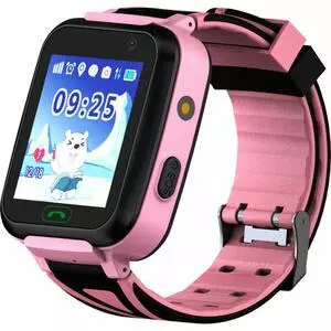 Смарт-часы GoGPS К07 Pink Детские телефон-часы с GPS трек (K07PK)