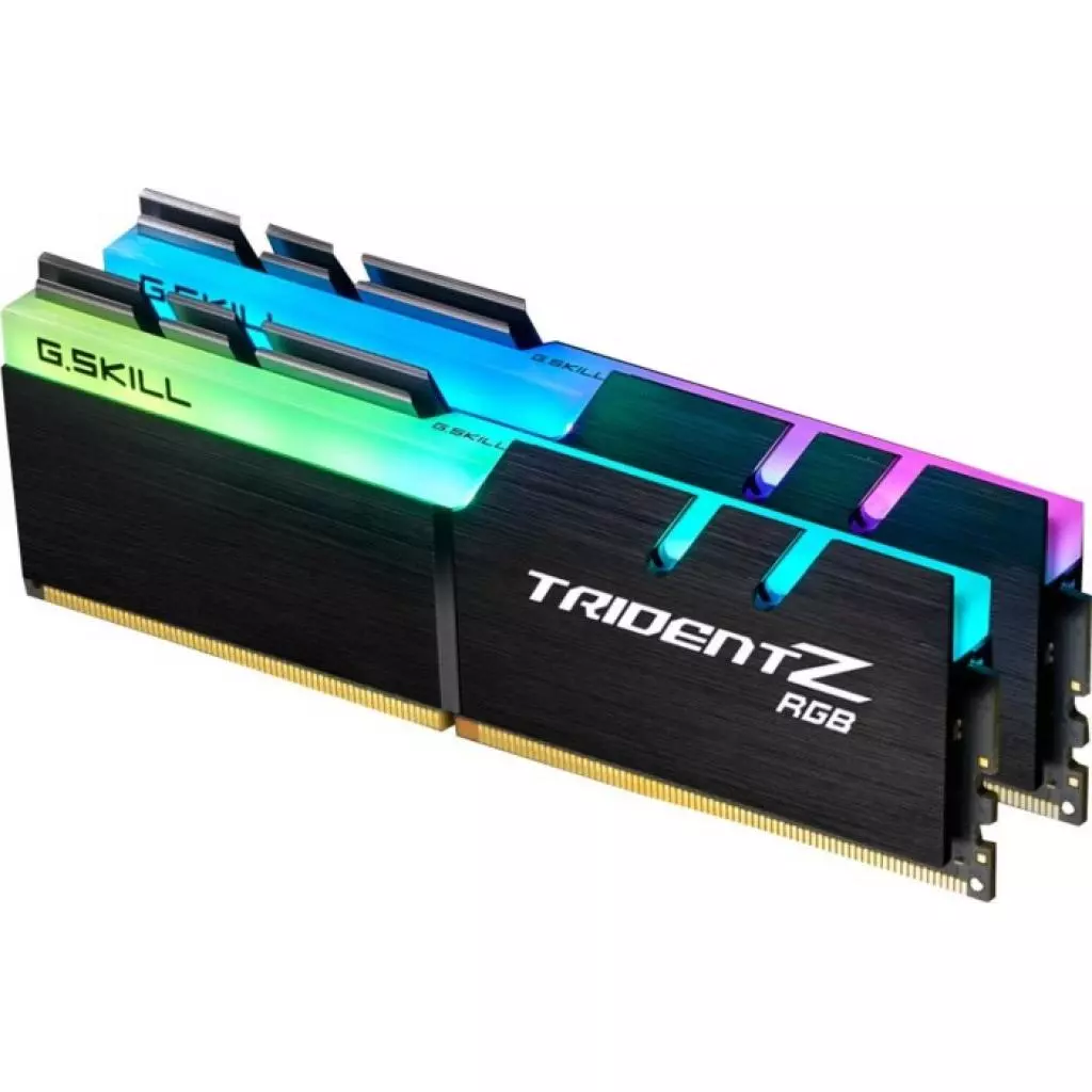Модуль памяти для компьютера DDR4 64GB (2x32GB) 3600 MHz Trident Z RGB G.Skill (F4-3600C18D-64GTZR) - 1