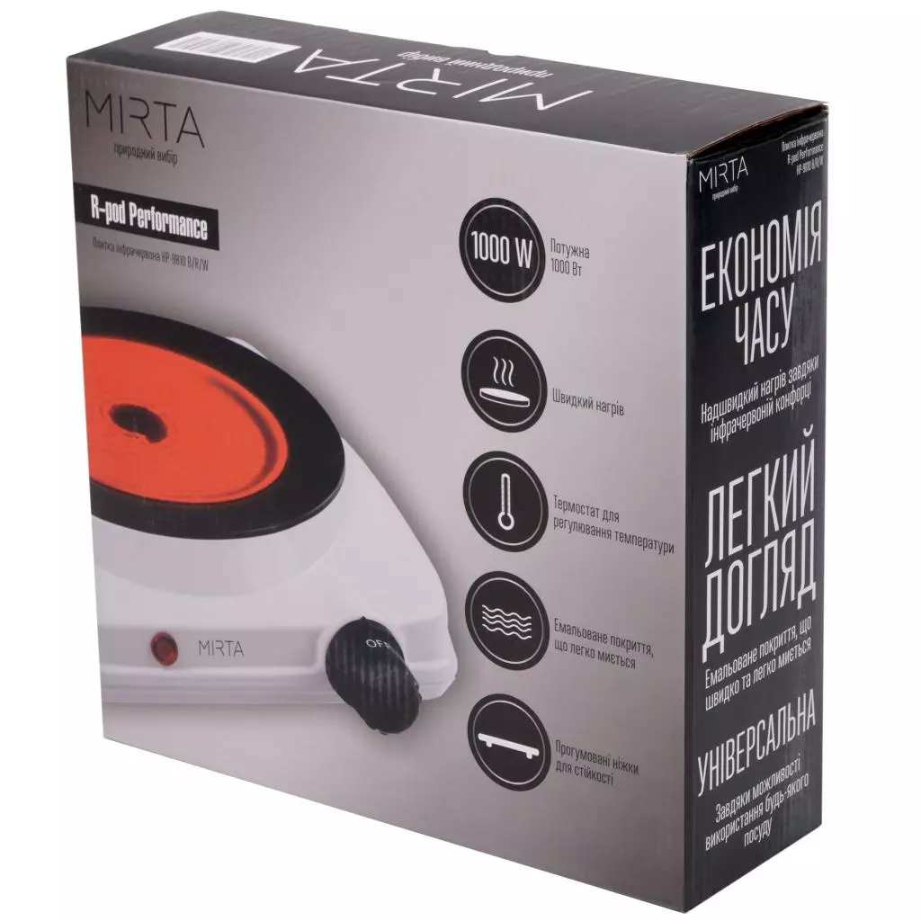 Настольная плита Mirta HP-9810R - 6 Настольная плита Mirta HP-9810R - 6