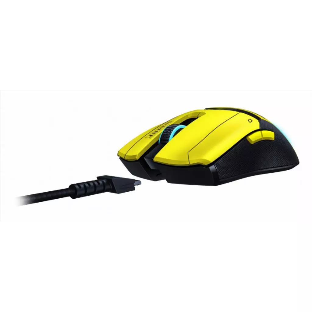 Мышка Razer Viper Ultimate Wireless Mouse Dock Cyberpunk 2077 Edition (RZ01-03050500-R3M1) - 5 Мышка Razer Viper Ultimate Wireless Mouse Dock Cyberpunk 2077 Edition (RZ01-03050500-R3M1) - 5