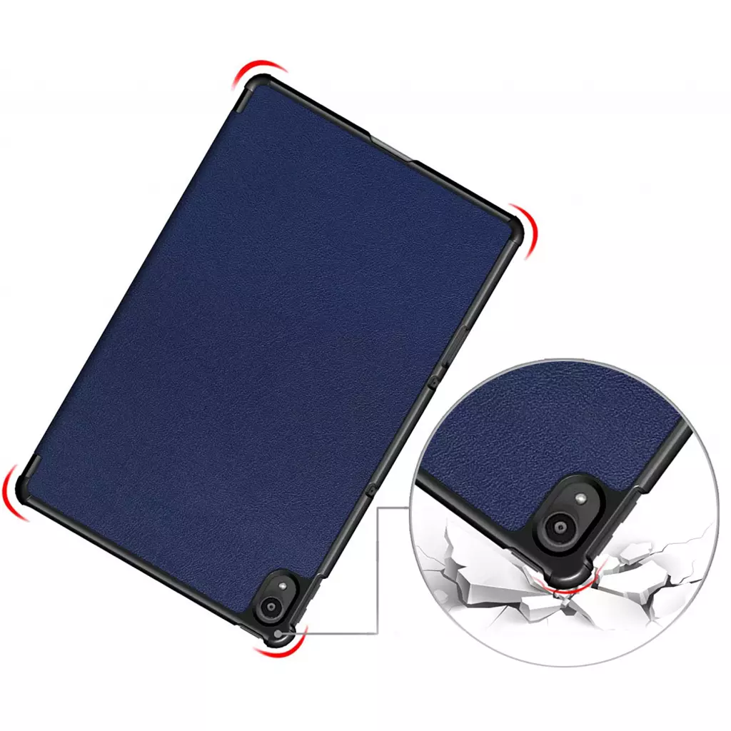 Чехол для планшета BeCover Smart Case Lenovo Tab P11 / P11 Plus Deep Blue (705956) - 3 Чехол для планшета BeCover Smart Case Lenovo Tab P11 / P11 Plus Deep Blue (705956) - 3
