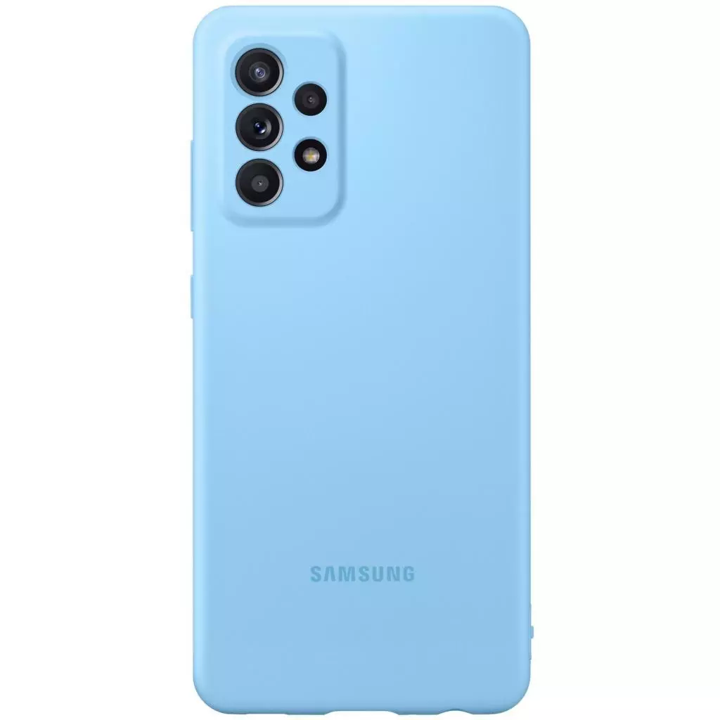 Чехол для моб. телефона Samsung SAMSUNG Galaxy A52/A525 Silicone Cover Blue (EF-PA525TLEGRU) - 2 Чехол для моб. телефона Samsung SAMSUNG Galaxy A52/A525 Silicone Cover Blue (EF-PA525TLEGRU) - 2