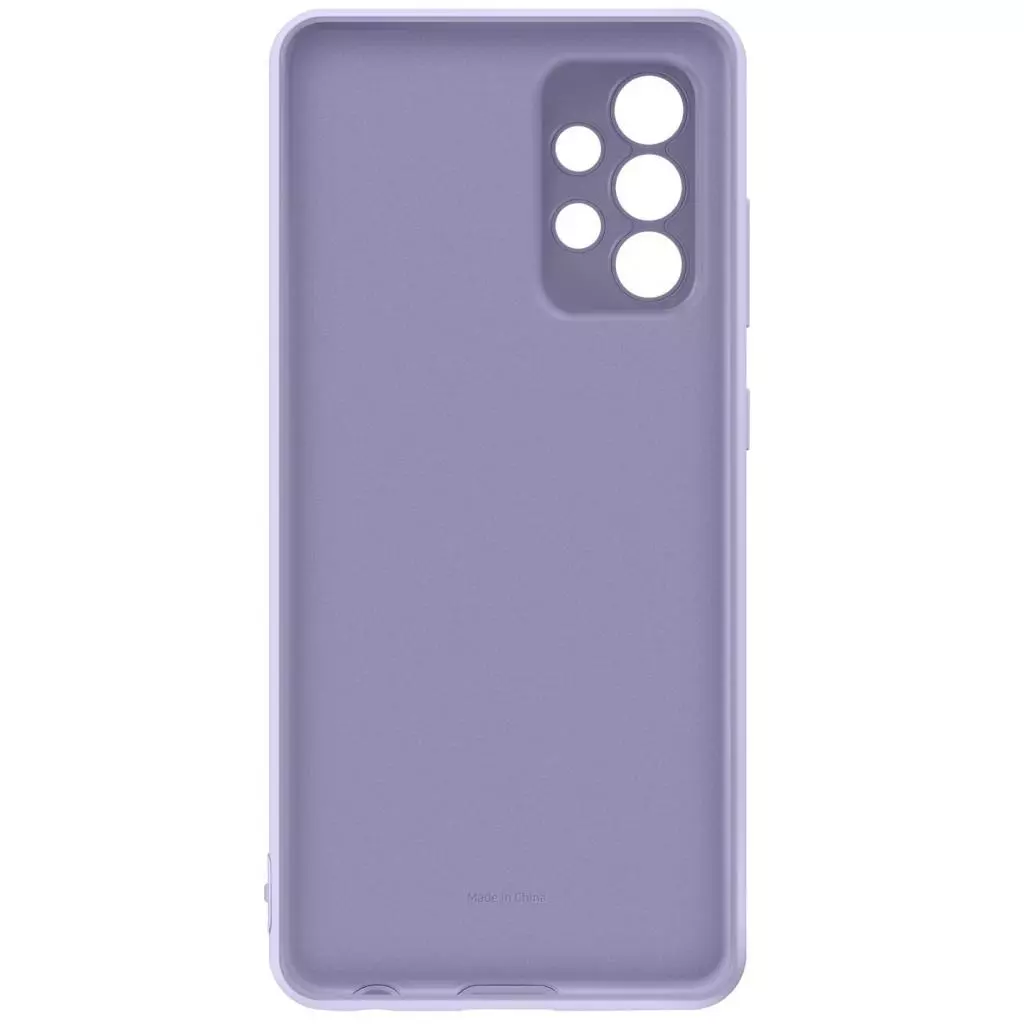 Чехол для моб. телефона Samsung SAMSUNG Galaxy A52/A525 Silicone Cover Violet (EF-PA525TVEGRU) - 1 Чехол для моб. телефона Samsung SAMSUNG Galaxy A52/A525 Silicone Cover Violet (EF-PA525TVEGRU) - 1
