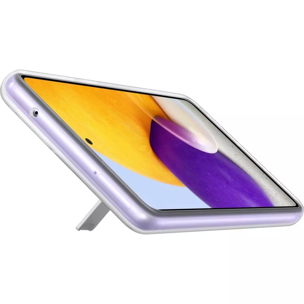 Чехол для моб. телефона Samsung SAMSUNG Galaxy A72/A725 Clear Standing Cover Transparent (EF-JA725CTEGRU) - 4 Чехол для моб. телефона Samsung SAMSUNG Galaxy A72/A725 Clear Standing Cover Transparent (EF-JA725CTEGRU) - 4